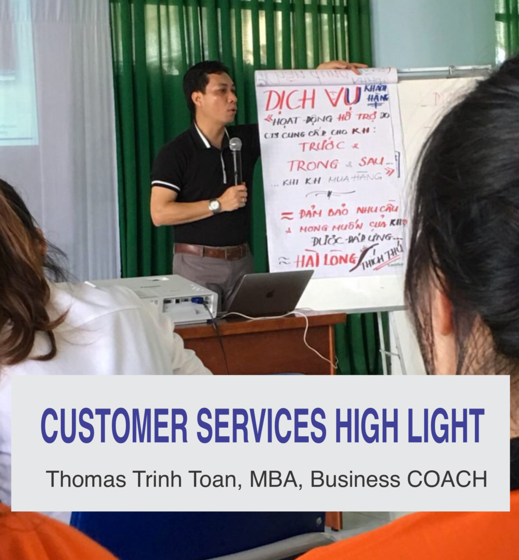 customer service by Thomas trinh toan Business Coach